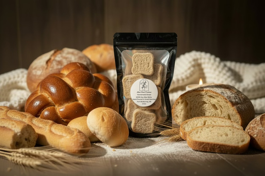 Homemade Bread Wax Melt – Cozy Bakery Scent | Warm Bread & Butter Home Fragrance | Hand-Poured Soy Wax Melt