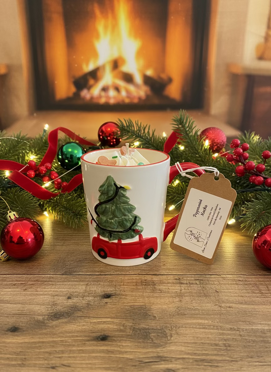 Peppermint Mocha - Red Truck Mug