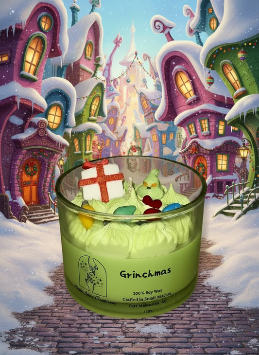 luna-scout-creations-grinchmas-candle-11oz-fort-mcmurray-canada